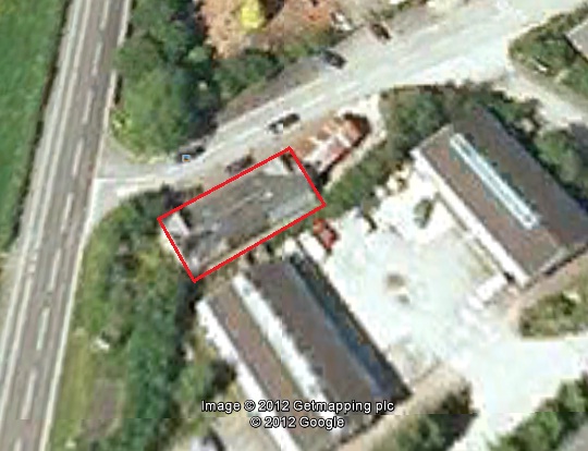The Solar Design Company office viewed on Google Earth